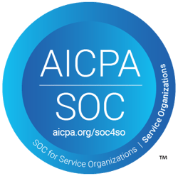SOC-2 Type 2 certification badge SOC-2 Type 2 certification badge